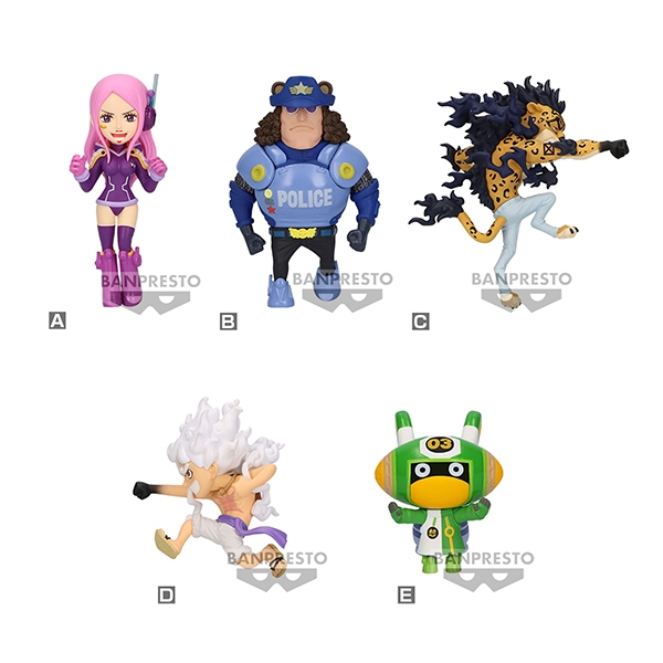Banpresto (ครบ Set 5 กล่อง) WCF One Piece World Collectable Figure - Egg Head 3 4983164894844 (Figure)