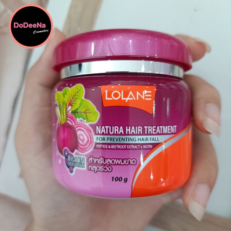 LOLANE NATURA HAIR TREATMENT ทรีทเม้นท์ 100 กรัม