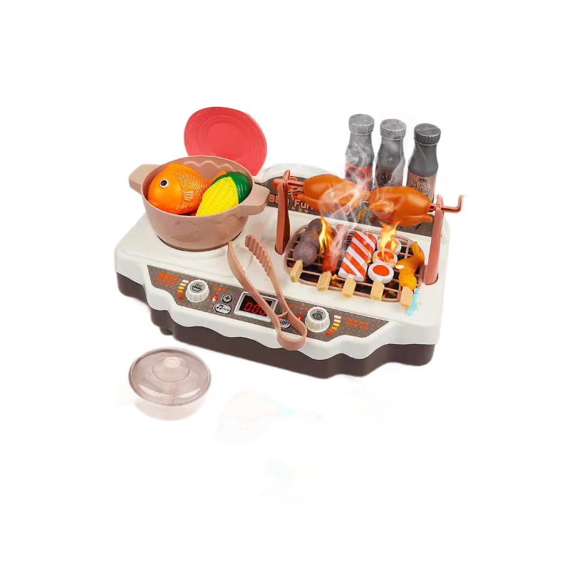 ของเล่นเด็กครัว ของเล่นทำอาหารในครัว เตาแก๊สพร้อมเสียงและแสง ผลสเปรย์ เด็กเลียนแบบการทำอาหาร ของเล่นเด็ก play house