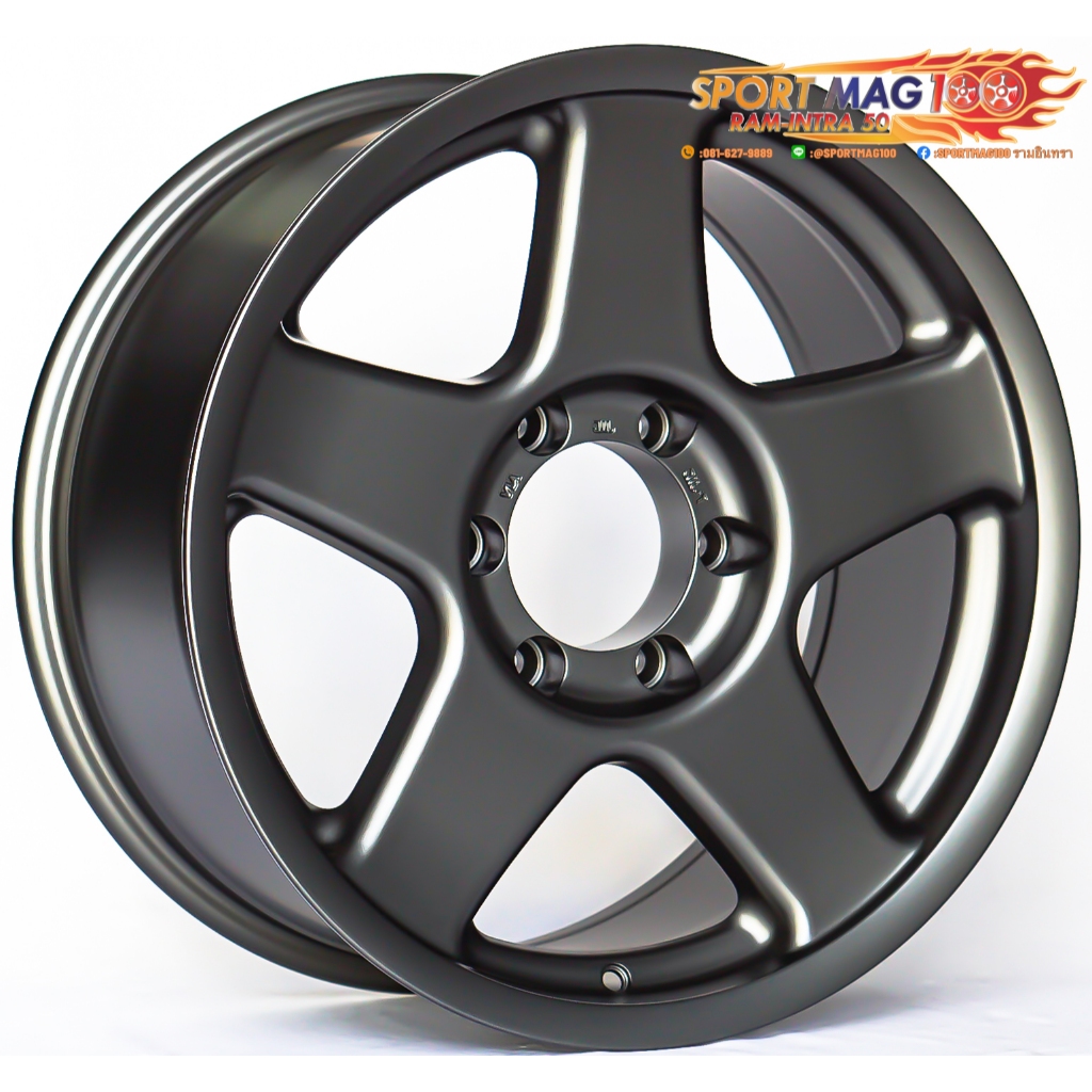 ล้อแม็กใหม่ Bradley  6รู139 ET20  8.5-18นิ้ว(ราคา 4วง)