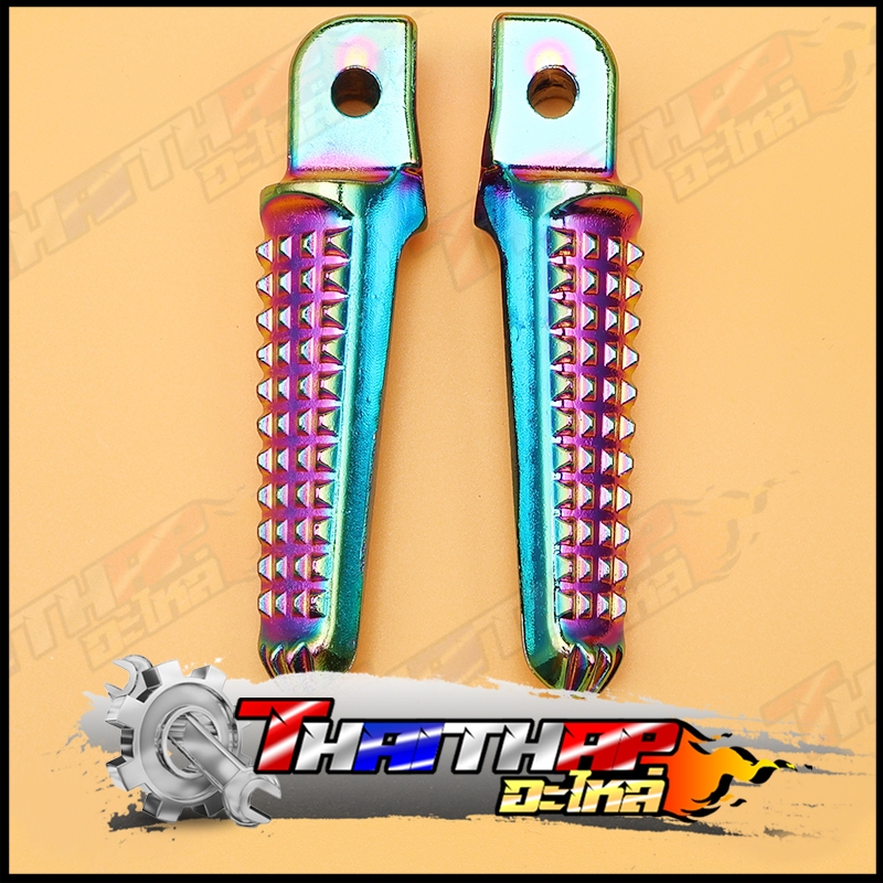 พักเท้าหลังมิเนียม พักเท้าทองไทเท แต่งสี wave click sonic dash แข็งแรง ทนมาก พักเท้าหลัง110i - รูปที่ 4