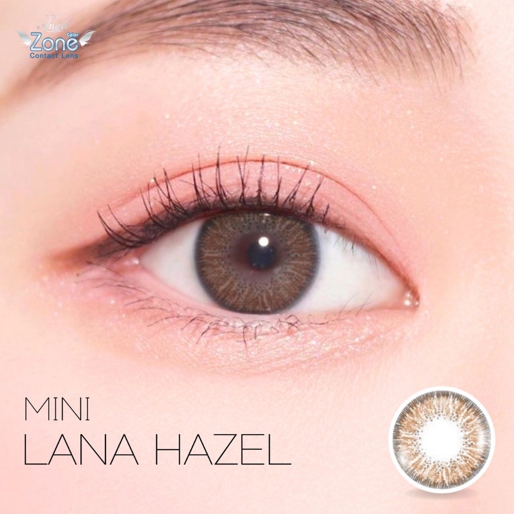 Mini Lana Hazel คอนแทคเลนส์ Angel Zone ( รองรับสายตาปกติ และค่าสายตาสั้น -0.50 ถึง -10.00 ) ราคา ถูกที่สุด ดีลบีเคเค แกลเลอรีภาพที่ 2