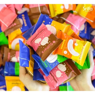 ผลิตใหม่ ไม่ค้างสต๊อก | ส่งฟรี | ส่งไว | ทองม้วนสุธีรา แบบรวม8 รส (Party Pack) 1ถุงมี 24 ซองเล็ก (ขั้นต่ำ 3 ถุง)