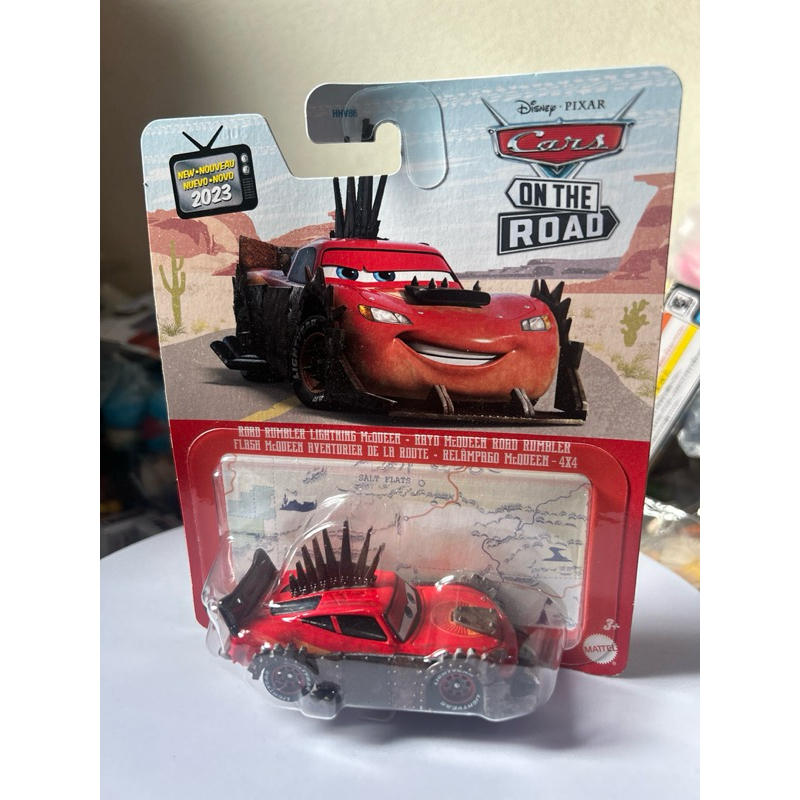รถคาร์ 2023 DISNEY PIXAR CARS ON THE ROAD ROAD RUMBLER LIGHTNING McQUEEN