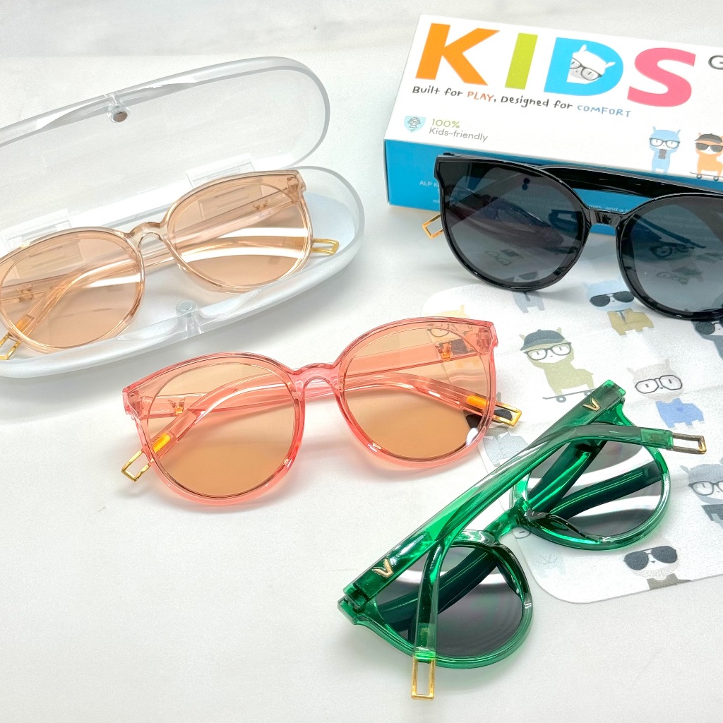 ALP Kids Sunglasses แว่นกันแดดเด็ก กัน UV400 แถมกล่อง ผ้าเช็ดเลนส์ รุ่น ALP-KS0001 - รูปที่ 6