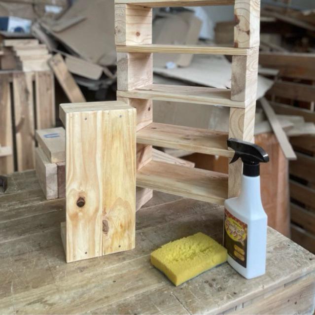 ม้านั่งเล็กเอนกประสงค์ ชั้นวางของ วางอาหารแมวเคลือบ - รูปที่ 5