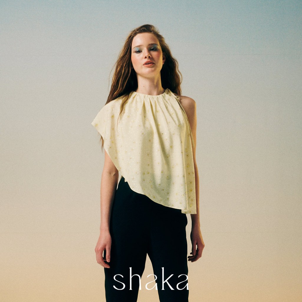 Shaka SS22 Petals Blouse เสื้อเบลาส์ แขนทรงผีเสื้อ BL-S220214