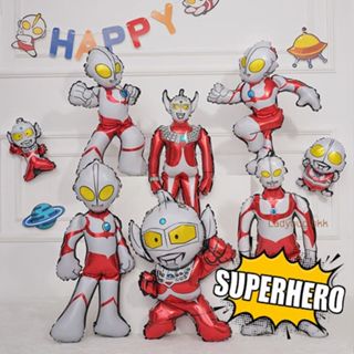 ลูกโป่งฟอยล์ วันเกิด อุลตร้าแมน ยอดมนุษยย์ พร้อมส่งในไทย
