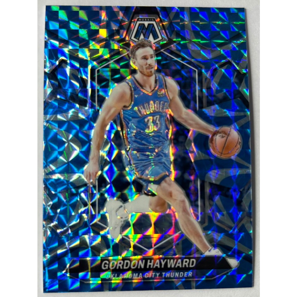 การ์ดบาสเกตบอล NBA Panini รวม Gordon Hayward