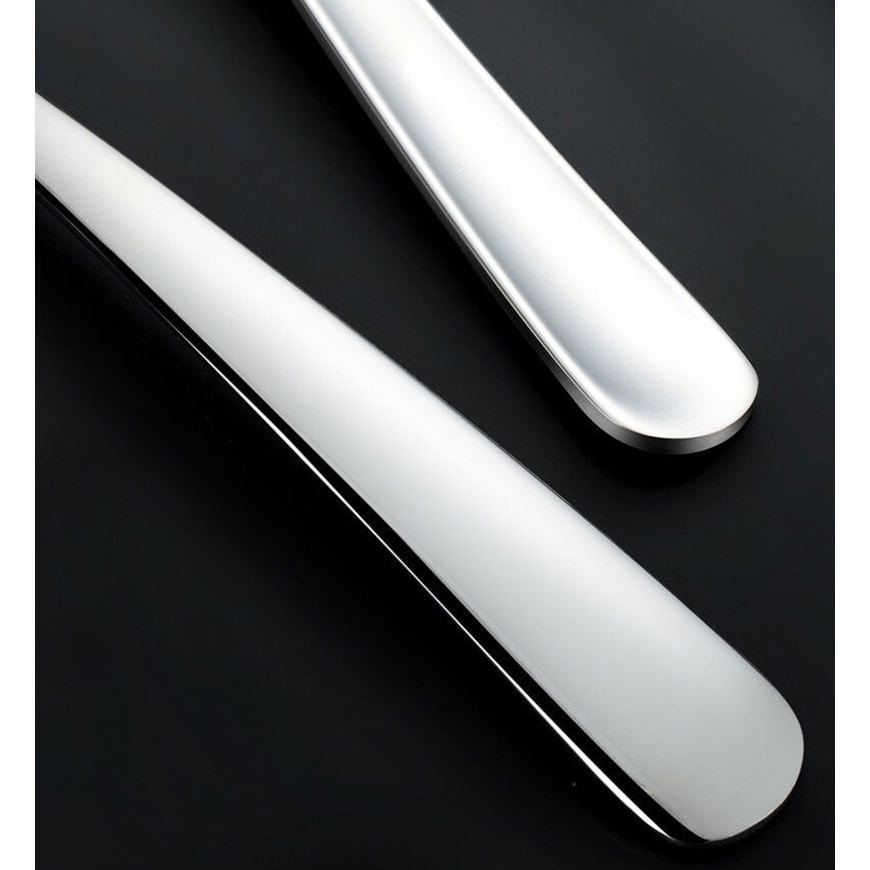 COZII ช้อนเกาหลี ช้อนกลาง ช้อนสแตนเลส ช้อนซุป ช้อน มี 3 ขนาดให้เลือก น้ำหนักพอดี สวยงาม - 5