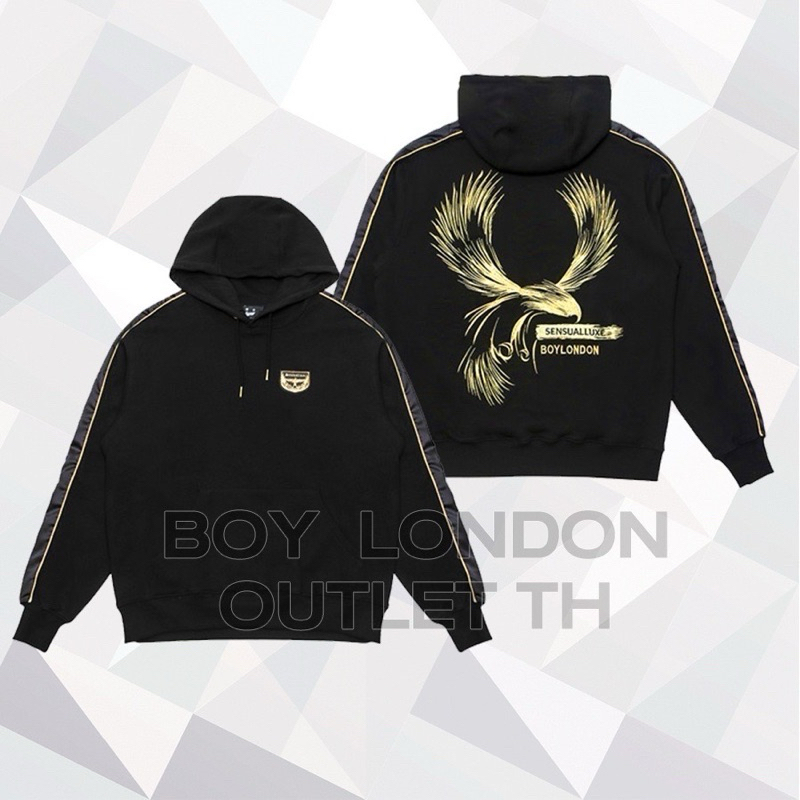Boy London Hoodies : B83HD1309U(Black/Gold)