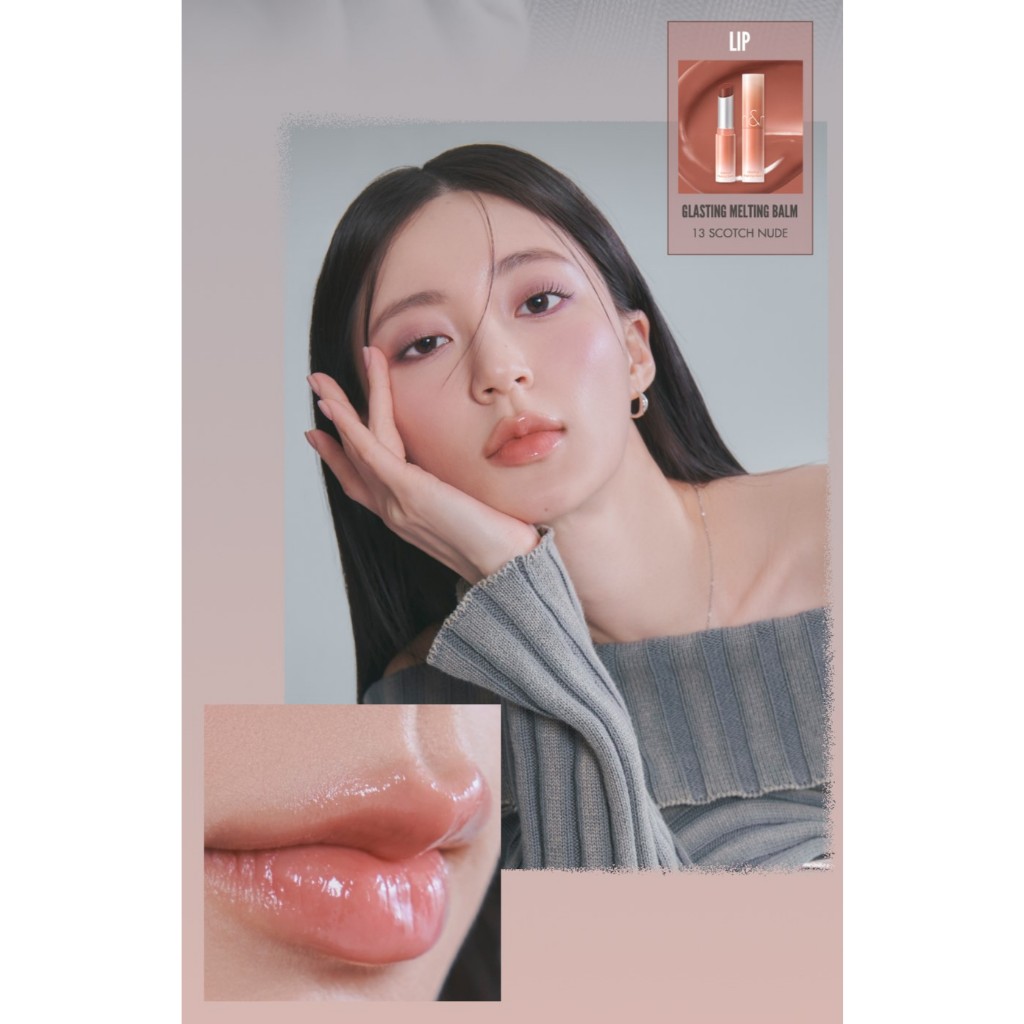 [rom&nd official] rom&nd GLASTING MELTING BALM 3.5g 15 Colors - ภาพย่อย 5