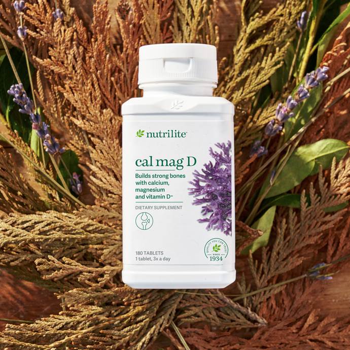 ของแท้!!Nutrilite USA นิวทริไลท์ Cal Mag D เสริมสร้างกระดูกให้แข็งแรง ขนาด 180เม็ด