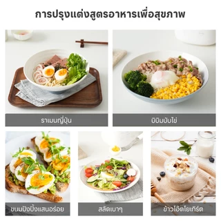 ✨2ชั่วโมงส่งด่วน✨ Simplus เครื่องต้มไข่มัลติฟังก์ชัน ต้มไข่ 4 ฟอง 7 โหมด ตั้งเวลาล่วงหน้า 24 ชม. หน้าจอสัมผัส DZEG006