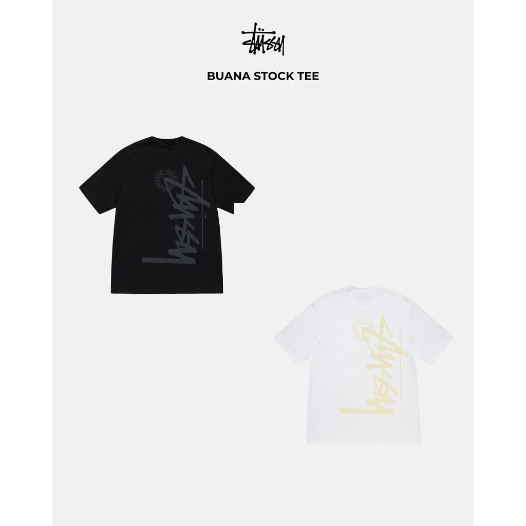 Sty Buana Stock Tee (Black/White)