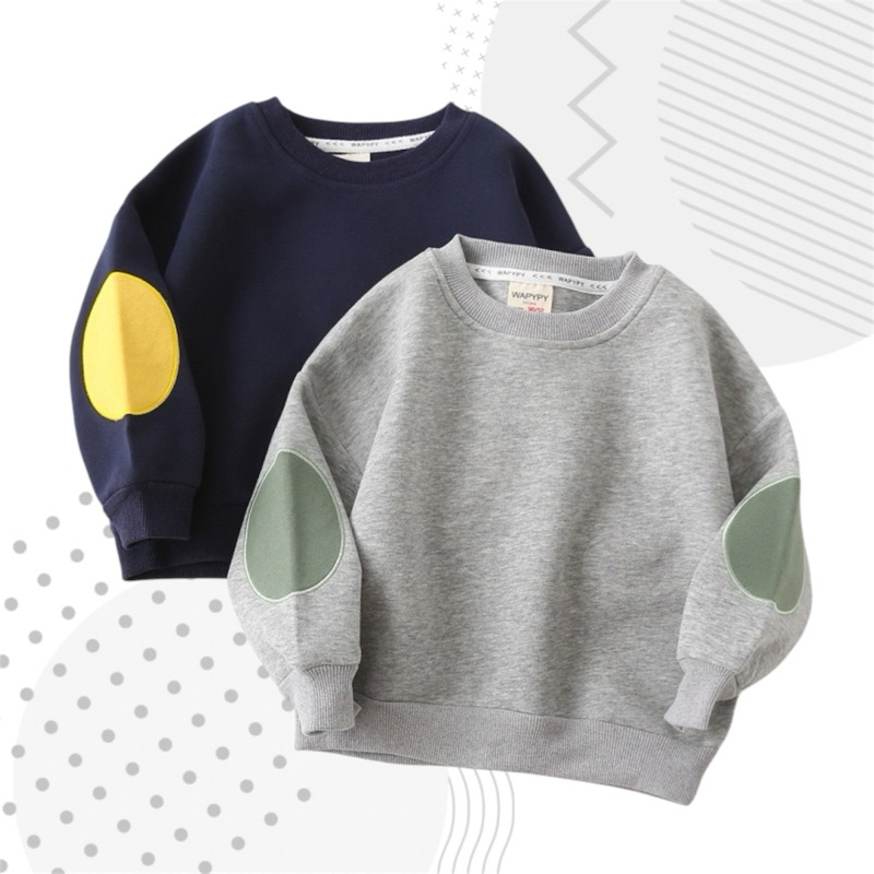 AB227 เสื้อแขนยาว สเวตเตอร์ เสื้อกันหนาว สินค้าแฟชั่นสำหรับเด็กพร้อมส่ง ในไทย 🇹🇭