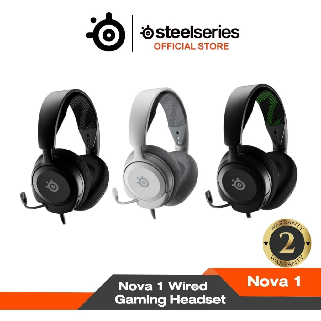 Steelseries Arctis Nova 1 / 1P / 1X Multi-Platform Premium Wired Gaming Headsett หูฟังเกมมิ่งมีสาย
