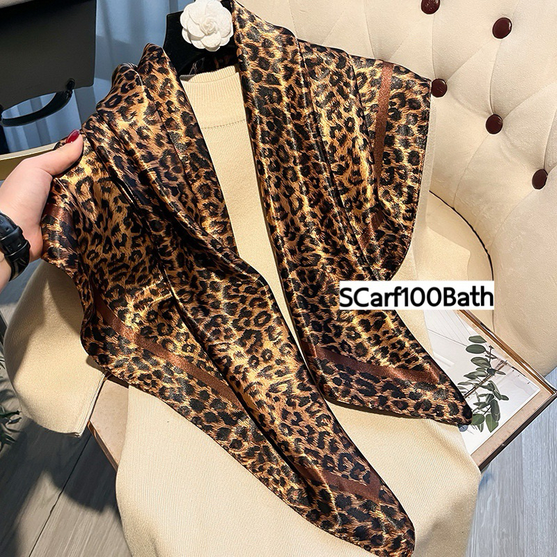 ผ้าคลุมไหล่ ผ้าพันคอ (ขนาด 90*90 พร้อมส่งที่ไทยไม่ต้องรอนาน 📌🥰