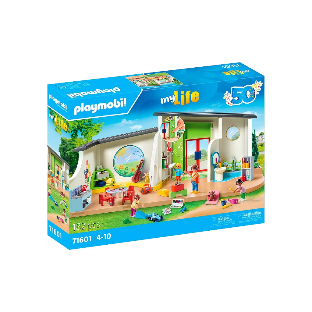 Playmobil 71601 50th Years Rainbow Daycare แอคชั่นฟิกเกอร์ 50 ปี ศูนย์รับเลี้ยงเด็กเรนโบว์