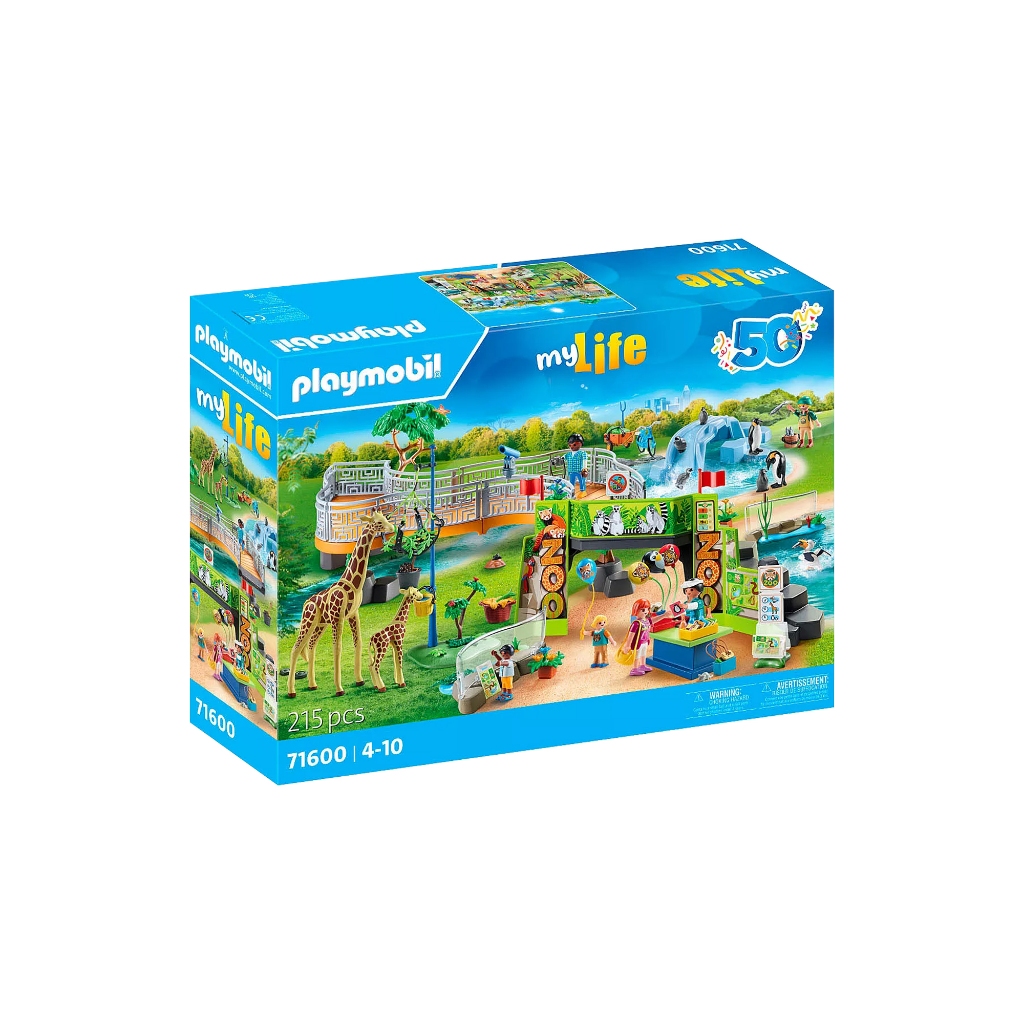 Playmobil 71600 50th Years Large City Zoo แอคชั่นฟิกเกอร์ 50 ปี สวนสัตว์ใหญ่