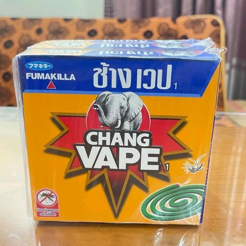 (ซื้อ 2 แถม 1 )ยาจุดกันยุง ช้างเวป (10 ขด x 3 กล่อง) รวม 30 ขด ขนาด 120 กรัม