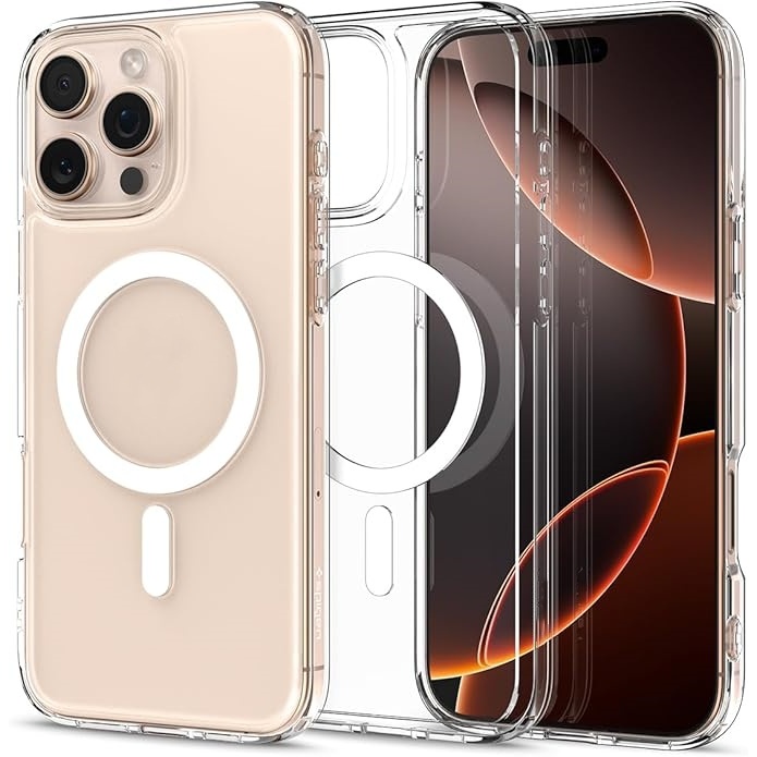 Mikalen ของแท้ CASE เคส IPHONE 16/16 Plus/16 Pro/16 Pro Max - CLEAR เคสชาร์จไร้สาย Magnetic Case