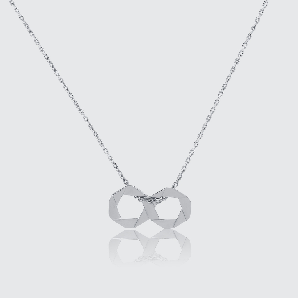 ORIGAMI LUCKY NECKLACE สร้อยคอพร้อมจี้ลายกระดาษพับ สัญลักษณ์แห่งความโชคดี และ ความสุข 13 ลาย