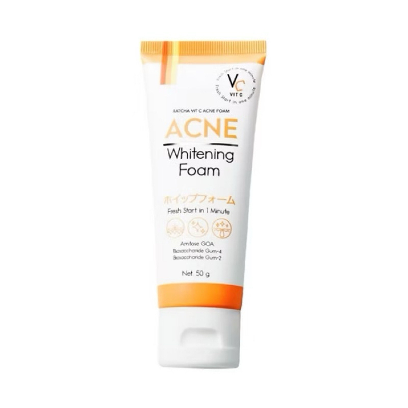 โฟมฉัตร VC Vit C Acne Foam วิตซี แอคเน่โฟม