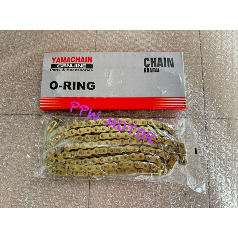 รวมโซ่ YAMAHA O-RING HEAVY DUTY สีทองนอก 415-132L
