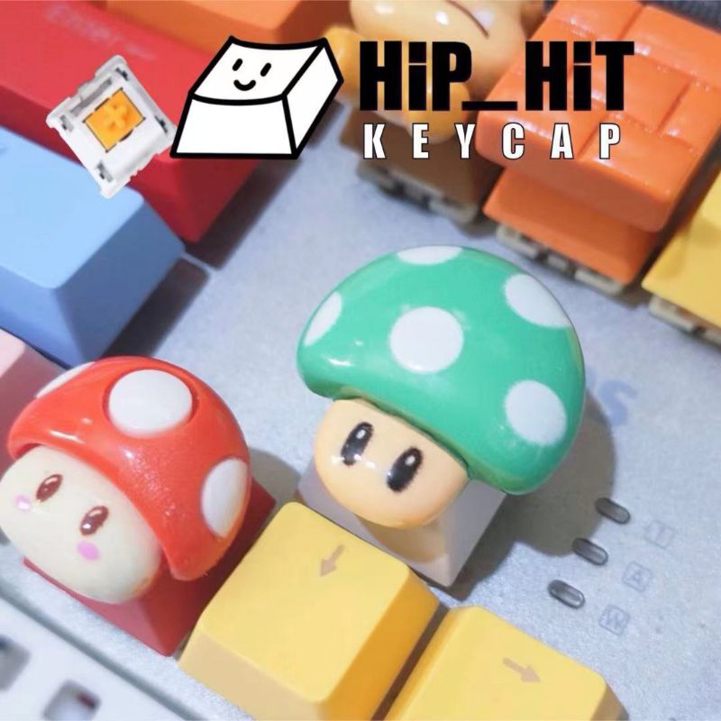 KEYCAP คีย์แคป ชุด ปุ่มกด มาริโอ้ น่ารักๆ เริ่มต้น 59บาท
