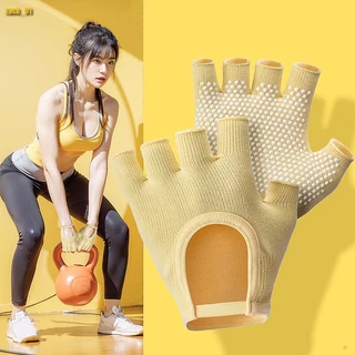 ถุงมือพิลาทิส Pilates Gloves ถุงมือกันลื่น ถุงมือโยคะ อุปกรณ์โยคะ พิลาทิส กระชับมือ ใส่สบาย ระบายอากาศดี