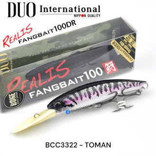 เหยื่อปลอม DUO Realis Fangbait 100DR