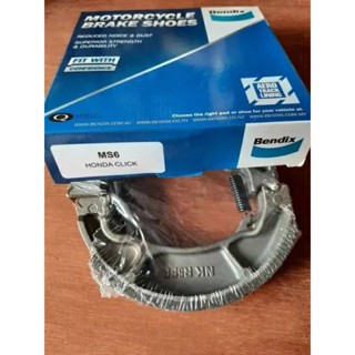 Bendix ผ้าเบรคหลัง HONDA Click125i,Scoopy i, Zoomer-x,PCX MS…