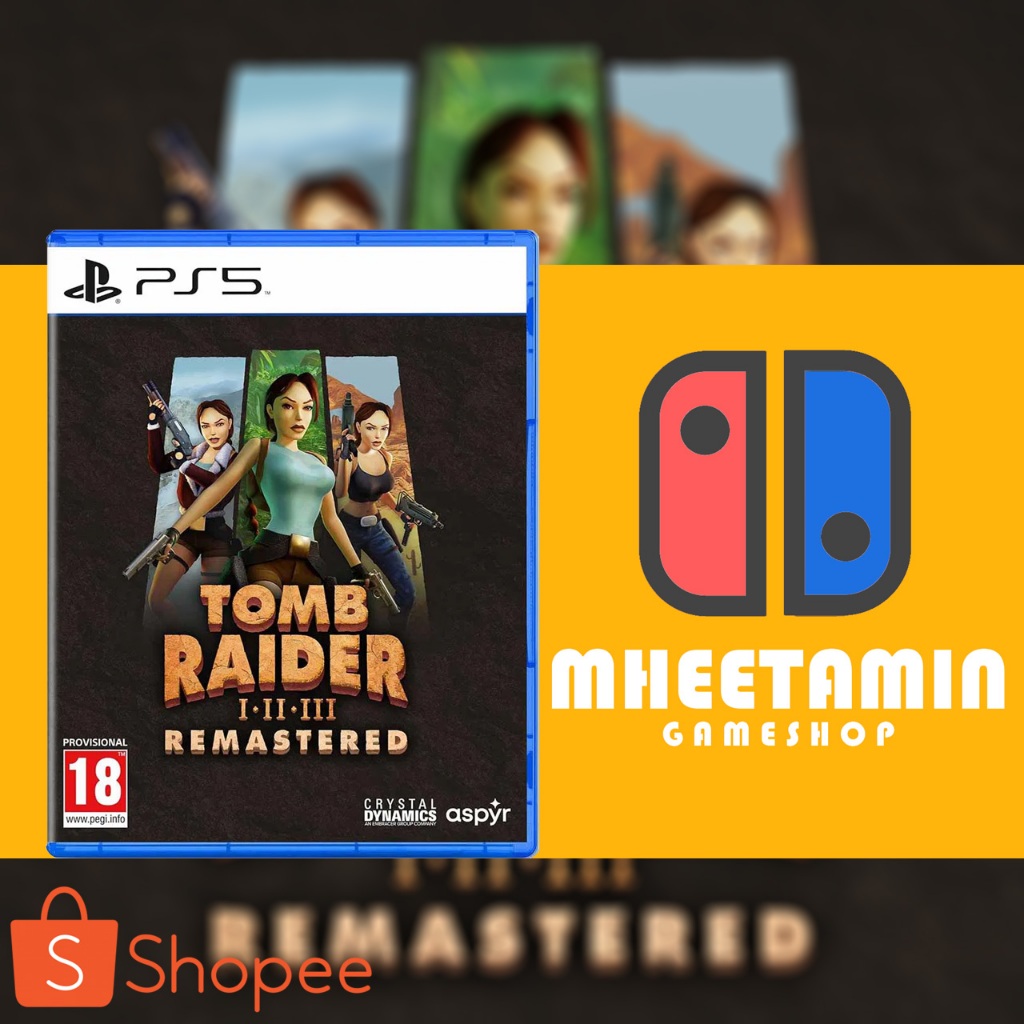 PS5 Tomb Raider I-III Remastered Starring Lara Croft  [EUR] [มือ1]
