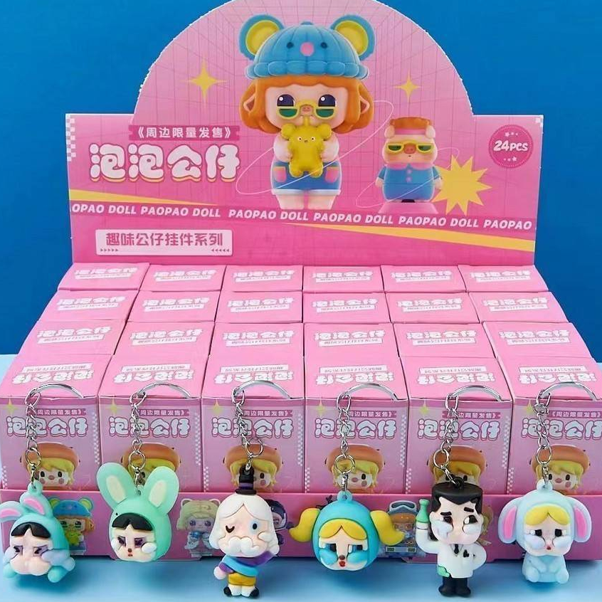 พร้อมส่ง กล่องสุ่มพวงกุญแจ ครายเบบี้แบบใหม่ แบบกล่องเล็ก1กล่อง เหมาะสำหรับเด็กๆชอบจุ่ม