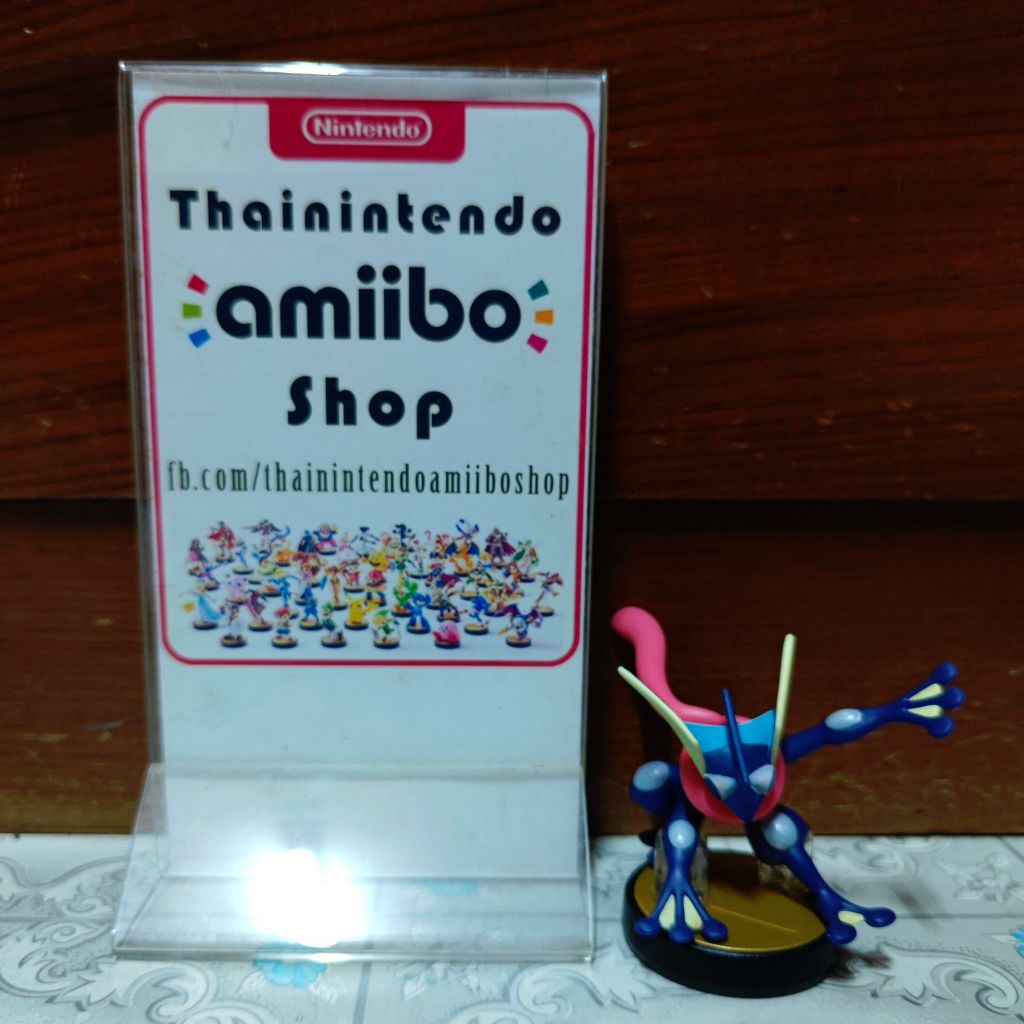 (ใช้โค้ดคุ้มได้) amiibo Greninja (Gekkouga) Pokemon (Super Smash Bros.) มือสอง