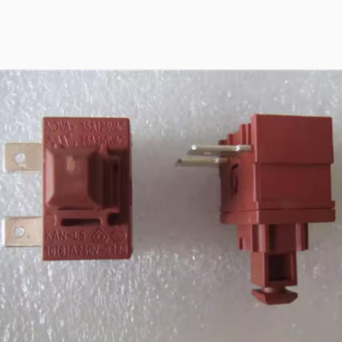 (Electrorolux) สวิตช์เครื่องดูดฝุ่น Electrolux ปุ่มเครื่องทำน้ำอุ่นปุ่มล็อคตัวเองสวิตช์ปุ่ม2ฟุตอุปกรณ์เสริม