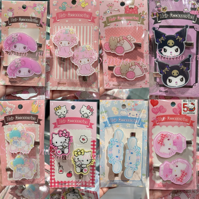 กิ๊บsanrio ชอปเซ็นทรัล พร้อมส่ง ของแท้100% อ่านรายละเอียดก่อนสั่งซื้อนะคะ