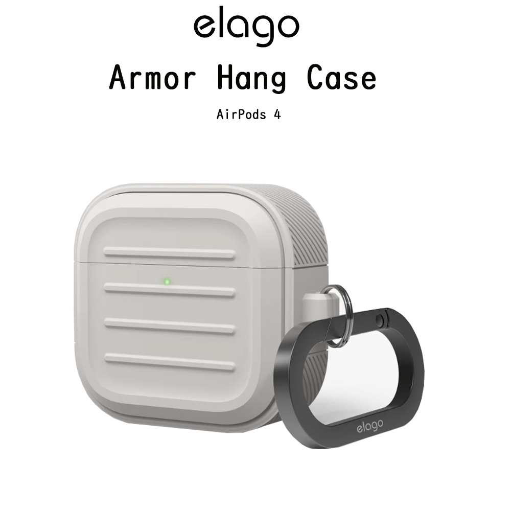 ELAGO Armor Hand Case เคสกันกระแทกเกรดพรีเมี่ยมจากอเมริกา เคสสำหรับ AirPods 4 (New)
