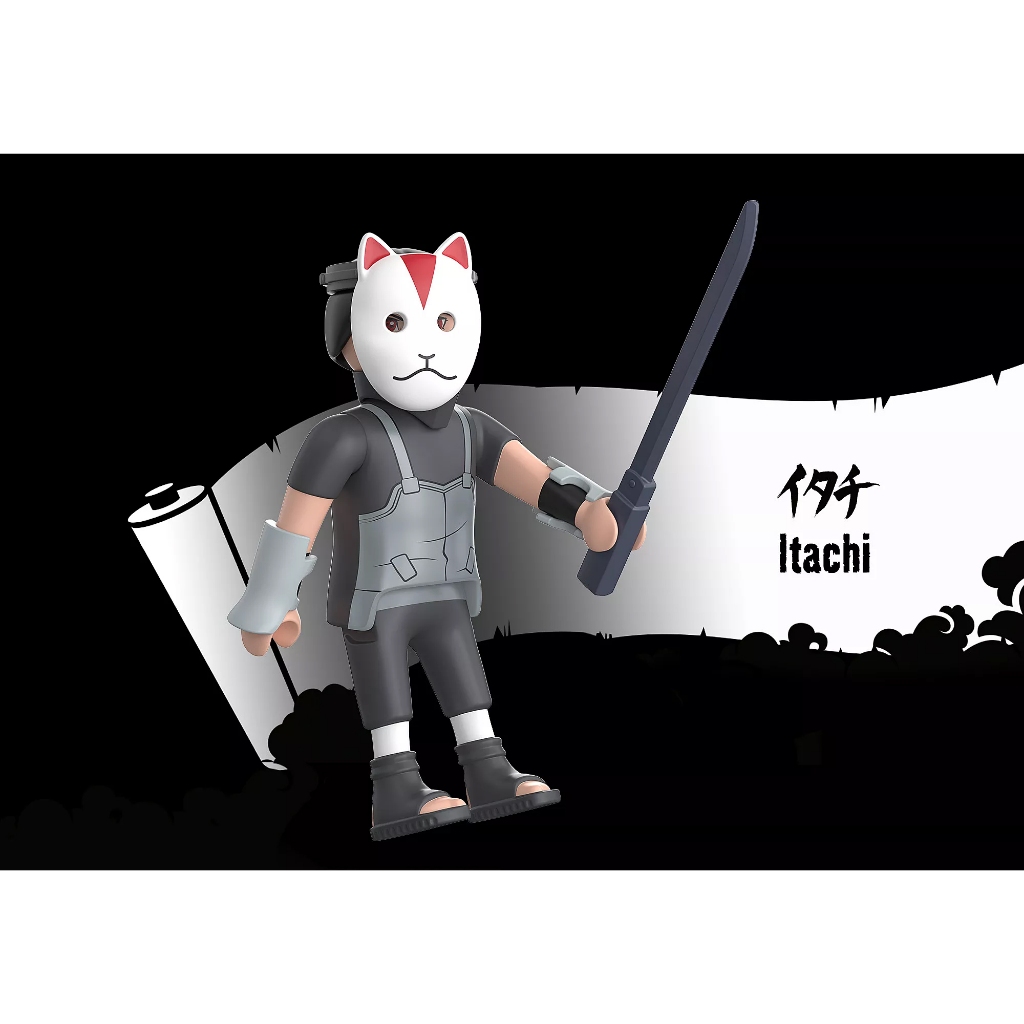 Playmobil 71567 Naruto: Itachi Anbu Figure Set นารูโตะ: อิทาจิชุดหน่วยอันบุ ฟิกเกอร์เซ็ต