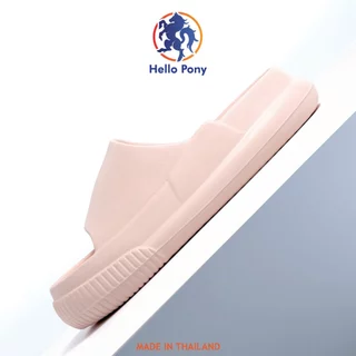 Hello Pony รองเท้าแตะแบบสวม น้ำหนักเบา ใส่สบาย EVA พื้นหนา แบบนิ่ม เหมาะกับเดินชายหาด รุ่น MHM4005