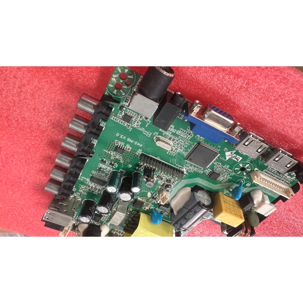 บอร์ดจีน  วันบอร์ด บอร์ดแปลง  one board บอร์ดแปลง p45-m6 v3.0  บอร์ดจีน 32 นิ้ว รับเฟิร์มแวร์ ทางไลน์