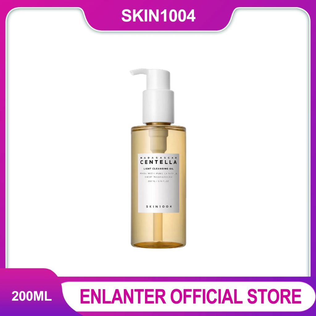 SKIN1004 Madagascar Centella Light Cleansing Oil 200 ml คลีนซิ่งออยล์ สกินวันโอโอโฟว์ จากเกาะมาดากัสการ์ คลีนซิ่งออย