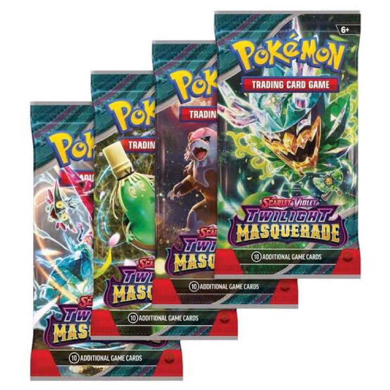 [แยกใบ] Pokemon TCG Twilight Masquerade TWM EN 006-205/167 การ์ดโปเกมอนภาษาอังกฤษ