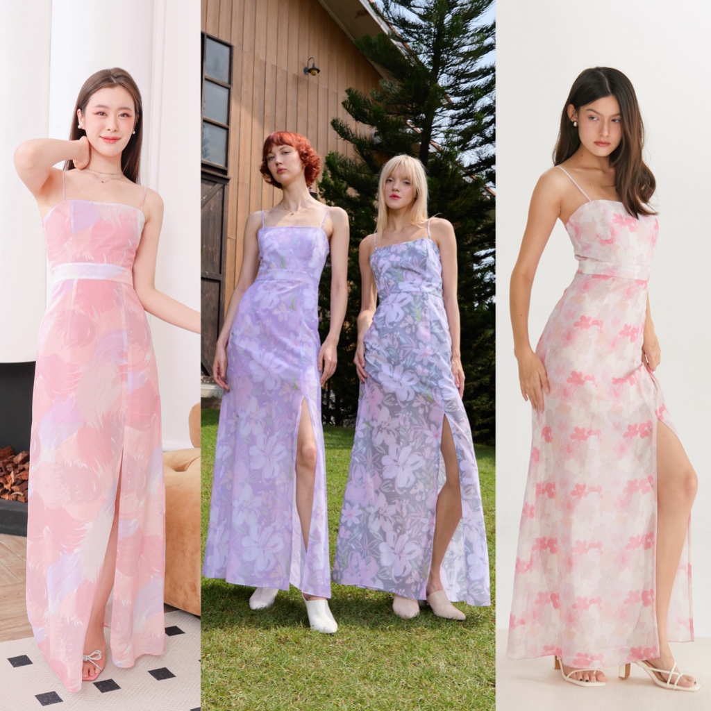 Seasire - Breeze Maxi Dress เดรสยาวผ้าชีฟอง