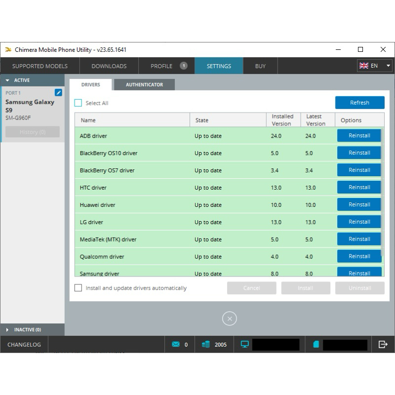 Chimera Tool โปรแกรมสำหรับช่างซ่อมมือถือ (จัดส่งแบบพัสดุ)