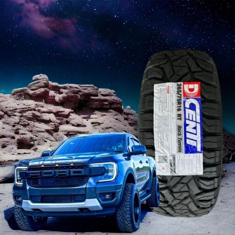 265/75R16 Dcenti RT  Rock Terrain ผลิตไทยปี2024คุณภาพสูง R/Tยางเหมาะกับทุกสภาพผิวถนนทั้งทางเรียบ Off