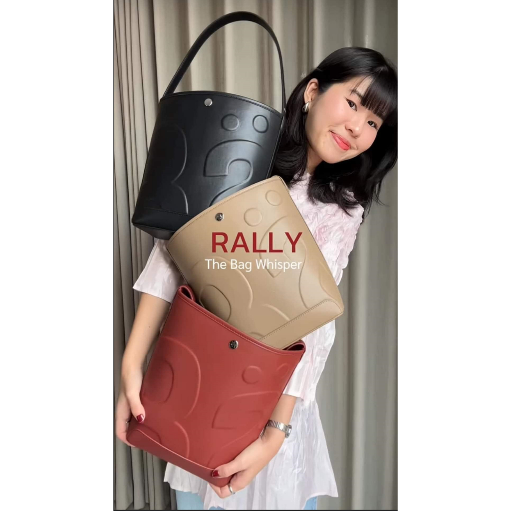 [ อุปกรณ์ครบ กล่อง ถุงผ้า ] Rally The Bag WHISPER รุ่นใหม่ล่าสุด ของพร้อมส่งมากๆ [ ใช้ codeลด 30%ได้ ]