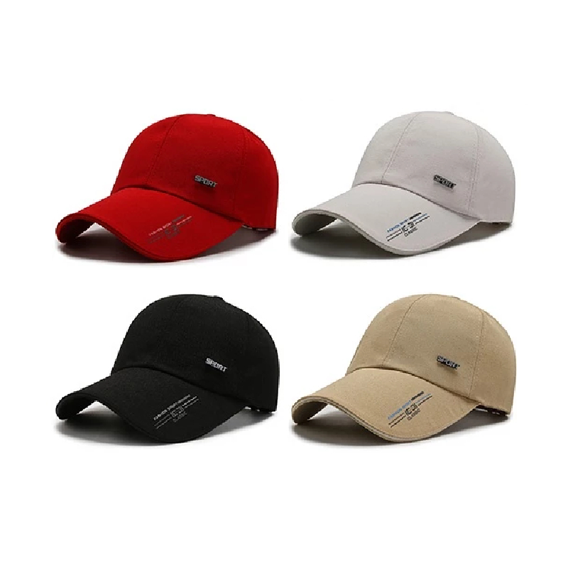 หมวกแก๊ปเบสบอล กันแดด ปัก sport มีให้เลือก 4 สี