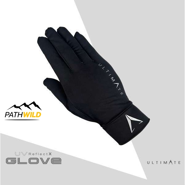 ULTIMATE UV REFLECT X GLOVE ถุงมืออัลติเมท ยูวี รีเฟลกเอ็กซ์ ช่วยปกป้องแสงแดด ใส่สบาย ผ้าระบายอากาศดี แห้งไว